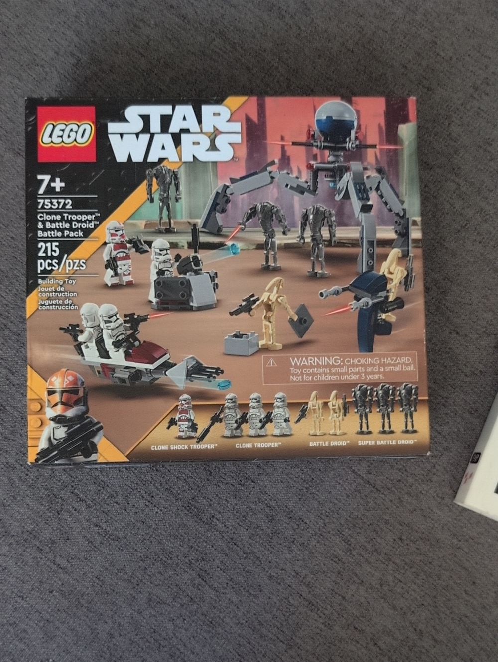 LEGO Star Wars Clone Trooper & Battle Droid Battle Pack - White/Gray